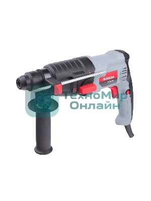 Перфоратор ПОБЕДА П-24/800, SDS+, 800Вт, 1200об/мин, 5300уд/мин, макс. диаметр бурения 24мм, дополнительная рукоятка, глубиномер, кейс