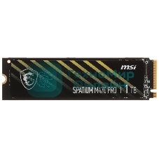 Накопитель SSD MSI M.2 2280 1Tb SPATIUM M470 PRO Client SSD S78-440L0J0-P83, PCIe Gen4x4 with NVMe