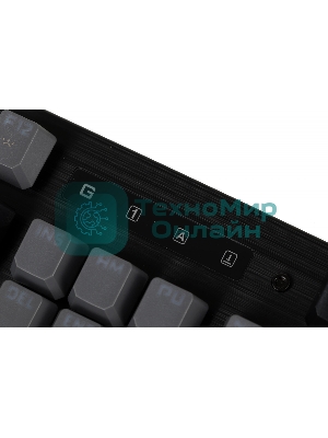 Клавиатура проводная A4Tech Bloody B828N USB черный/серый