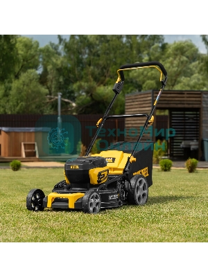 Газонокосилка аккумуляторная бесщет. Denzel DLM-460, 460 мм, травосб. 65 л., Li-Ion, 40 В