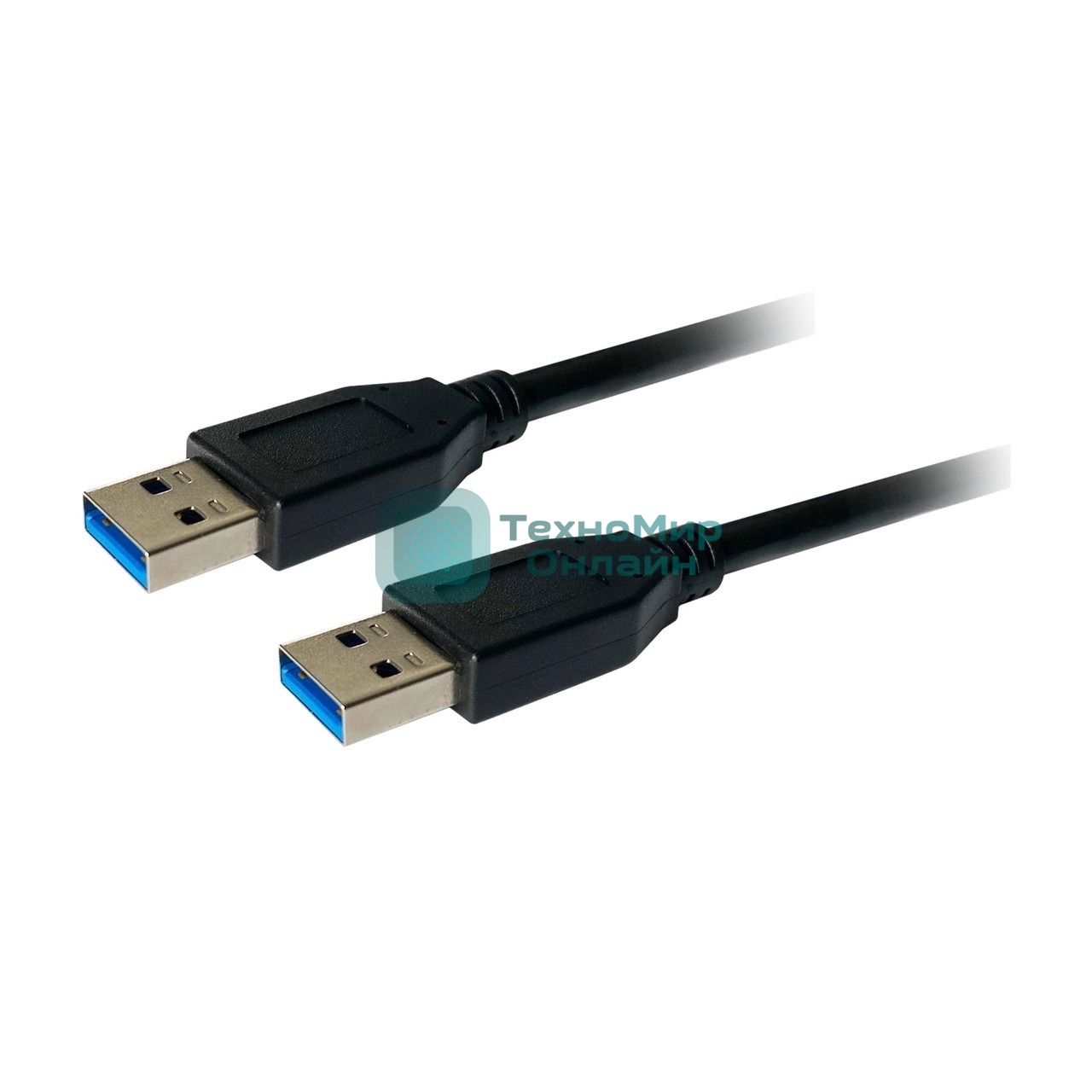 Кабель Bion удлинительный USB 3.0 AM/AM, 3 м, черный BXP-CCP-USB3-AMAM-030M