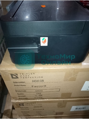 (Из ремонта) МФУ струйный Epson EcoTank L3210 (C11CJ68405 / C11CJ68501) A4 USB черный (Восстановленный товар после ремонта, полностью работоспособный)
