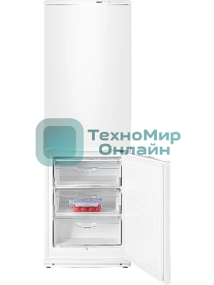 Холодильник Atlant ХМ-6021-031 белый двухкамерный 225/101л морозилка снизу