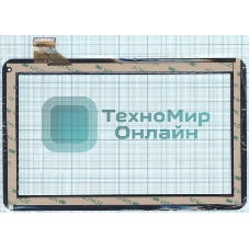 Сенсорное стекло (тачскрин) WJ608-V1.0 (V2.0), черное