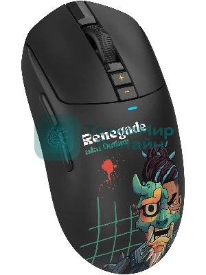 Мышь беспроводная/проводная A4Tech Bloody R72 Ultra Duo черный/рисунок, 20000 dpi, радиоканал, USB, кнопки - 7