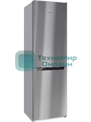 Холодильник Nordfrost NRB 162NF X нержавеющая сталь двухкамерный 205/105 л морозилка снизу