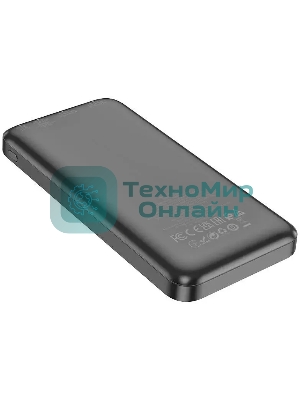 Портативный аккумулятор Hoco J101 Astute 10000mAh QC3.0/PD3.0 22.5W 5A 2xUSB-A/USB-C черный