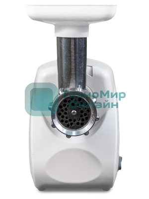 Мясорубка электрическая Ротор Классик-Р ЭМШ 35/300-1 белый, 1500 Вт, 0.6 кг/мин, реверс, насадки - 1