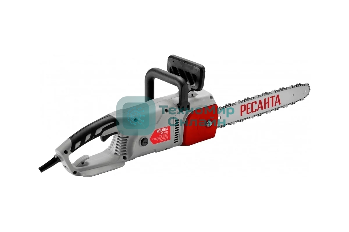 Электрическая цепная пила Ресанта ЭП-2216 2200Вт дл.шины:16