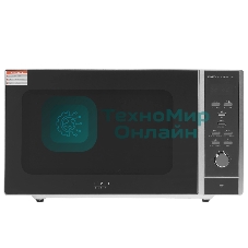 Микроволновая печь CASO MCG 30 Ceramic Chef серебристый, 30 л, 900 Вт, переключатели - кнопки, поворотный механизм