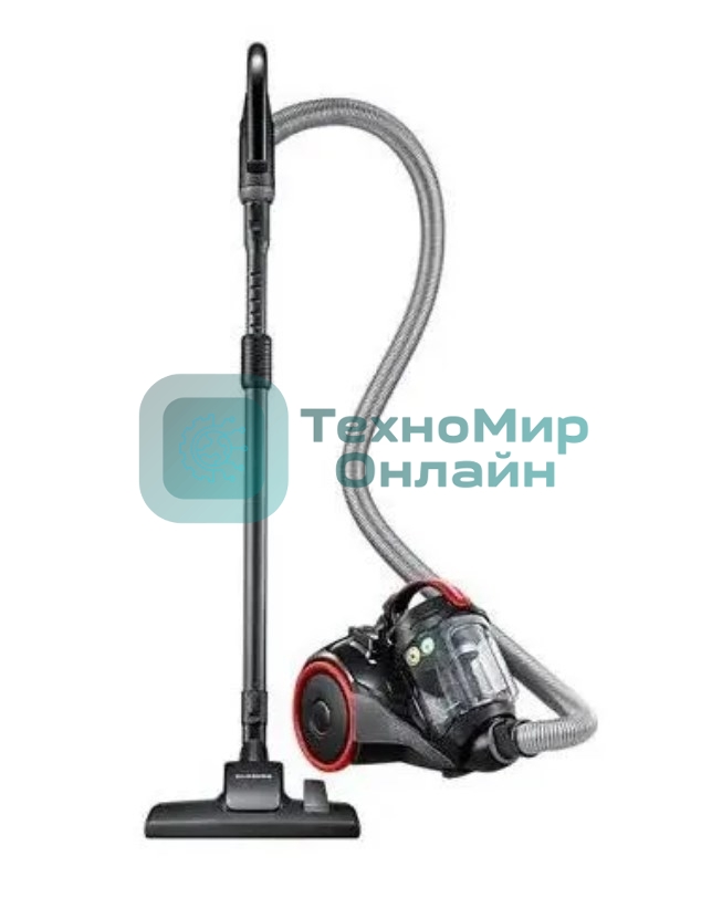 Пылесос Samsung VC15K4116VR/EV красный/черный, 390/1500 Вт, уборка сухая, пылесборник контейнер 1.3 л