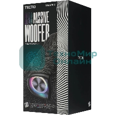 Колонка портативная Tecno S5 Square черный 30W 1.1 BT 4000mAh (S5)