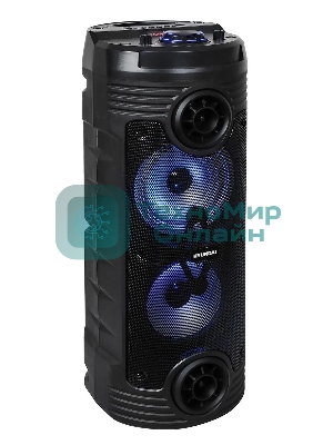 Минисистема Hyundai H-MC170 черный 80Вт/FM/USB/BT/SD/MMC