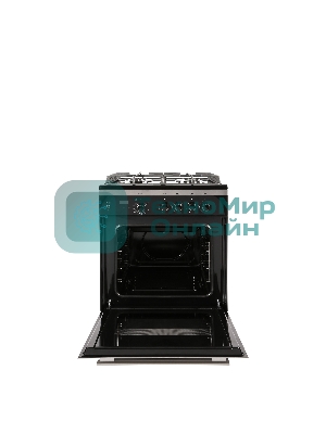 Плита газовая Gefest ПГ 6500-04 0169 черный, конфорок 4 шт, духовка 52 л, 60 см x 85 см x 60 см