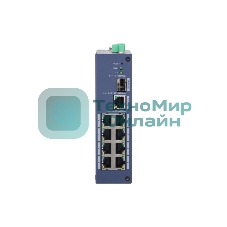 Коммутатор Dahua DH-CHS4110-8ET, 1×Комбо (1000BASE-T/SFP), управляемый