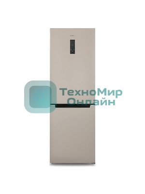 Холодильник Бирюса B-G920NF бежевый двухкамерный 210/100 л морозилка снизу, No Frost