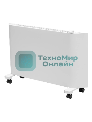 Конвектор электрический Denzel XCE-2000 белый, 2000 Вт, 25 м2, термостат