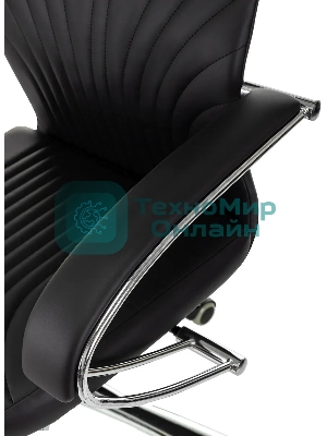 Кресло Бюрократ CH-610SL черный, экокожа