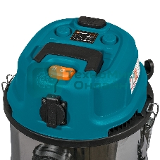 Строительный пылесос Bort BSS-1640-STORM синий, 270/1600 Вт, уборка сухая/влажная, пылесборник мешок/контейнер, 40 л