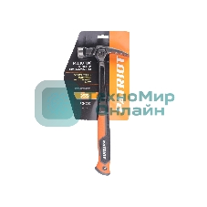 Молоток-гвоздодер цельнокованый PATRIOT FCH 560, кругл.боек 560 гр, 50-58 HRC, фиберглас.рукоять, прямой гвоздодер малый вес, компактный размер, антивибрацион.система, магнитный гвоздодержатель, 955 гр