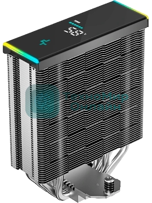 Устройство охлаждения(кулер) Deepcool AK400 Digital SE Soc-AM5/AM4/1200/1700/1851 черный 4-pin 19-28dB Al+Cu LCD 220W 812gr Ret (R-AK400-BKADMN-GJD)