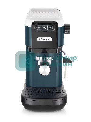 Кофеварка рожковая Ariete 00M139911AR0 маренго/белый, молотый/капсулы, 1,1 л, 1300 Вт 15 бар