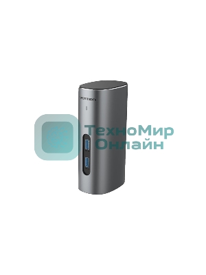 Док-станция Vention TPJH0-EU, USB Type-C, HDMI/VGA/USB/RJ45/SD/3.5мм/PD/DC, USB Type-C