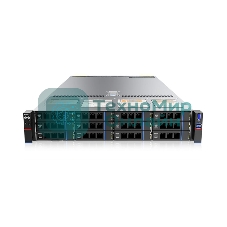 Серверная Платформа Gooxi SL201-D12R-NV-G4 2U Direct-attached Backplane 12_2.5/3.5 SAS/SATA/NVMe Hard Drive Bay Eagle-stream Server Barebone + 800W CRPS modules + standard rail kit