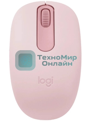 Мышь беспроводная Logitech M196 розовый, 1000 dpi, Bluetooth, кнопки - 3