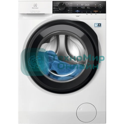стирально-сушильная машина Electrolux EW7W4492E белый, загрузка фронтальная 9 кг, 1400 об/мин., класс: D