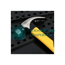 Молоток-гвоздодер Deli DL5002F 450 гр магнит, противоскользящий боек, фиберглассовая рукоять