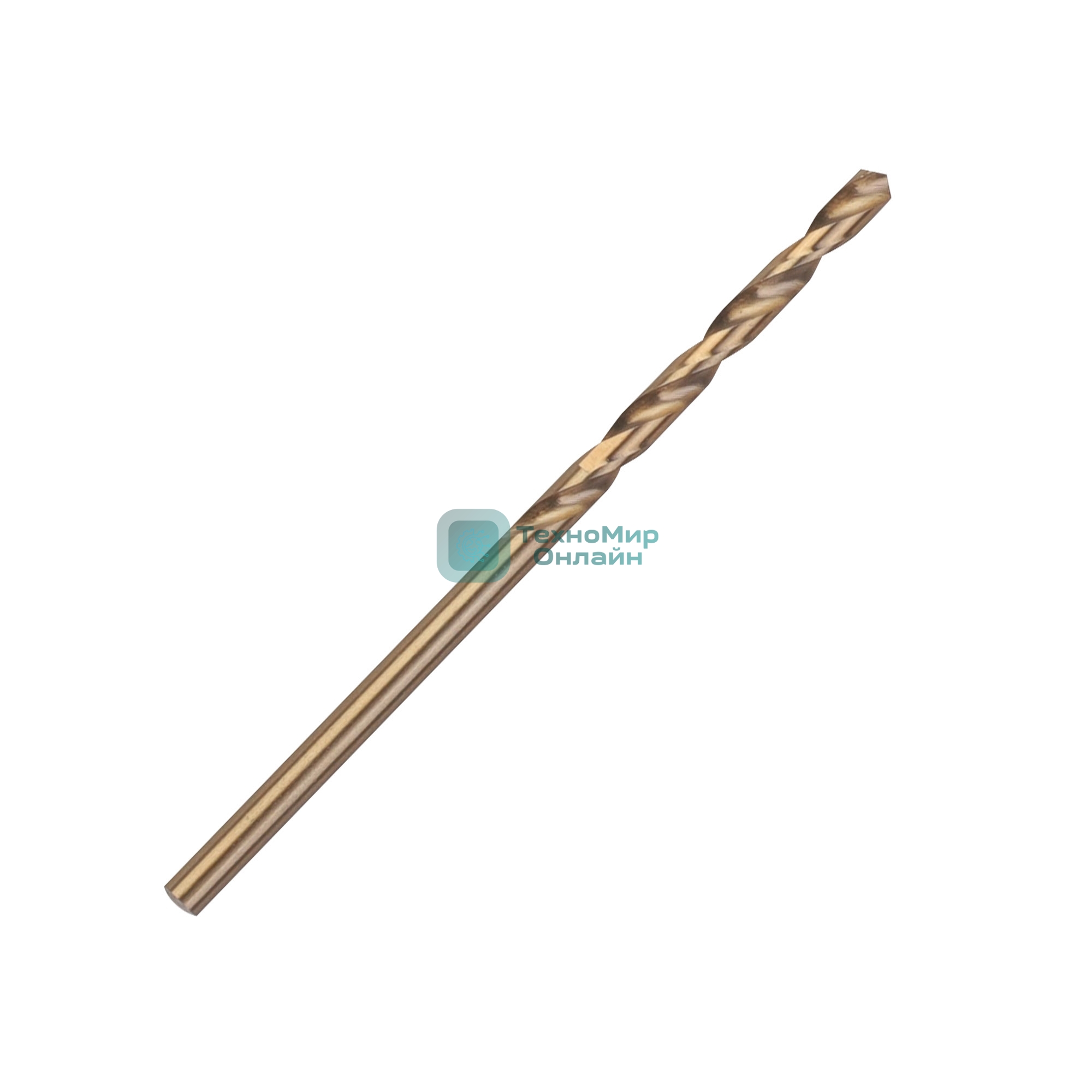 Сверло PATRIOT EXPERT по металлу, Р6М5К5, 2,5 мм, 2шт в блистере