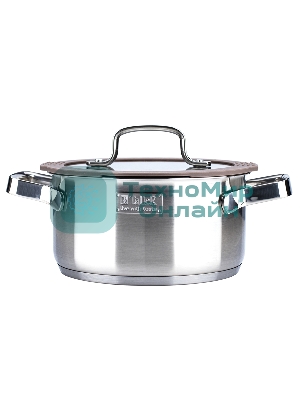 Кастрюля TalleR TR-17352 нержавеющая сталь 18/10, 2.1 л