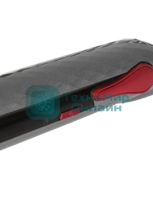 Выпрямитель для волос Homestar HS-8015 серебристый/красный, 25 мм, 200 °C, 1 режим