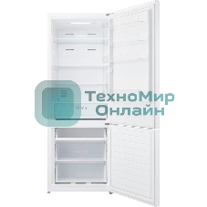 Холодильник Kraft KF-NF720XD нержавеющая сталь двухкамерный 324/108л морозилка сбоку, No Frost