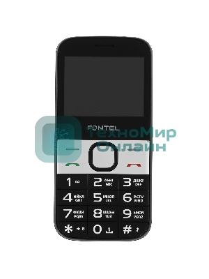 Мобильный телефон FONTEL SP230 черный