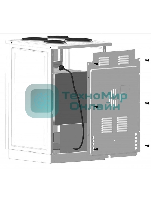 Плита газовая Лысьва ГП 400 МС -2у коричневый, конфорок 4 газовых, духовка 57 л, 50 см x 84 см x 60 см