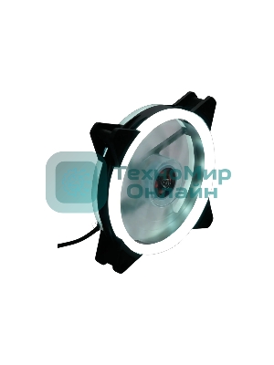 Вентилятор для корпуса Gembird черный, 120 мм, 1200 об/мин, 20.5 дБ, 3 pin