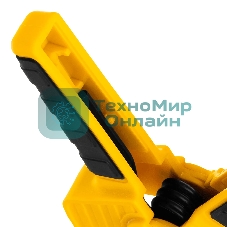 Струбцина клещеобразная Denzel удлиненная 50 х 80 мм двухкомпонентные рукоятки