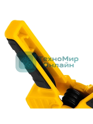 Струбцина клещеобразная Denzel удлиненная 50 х 80 мм двухкомпонентные рукоятки