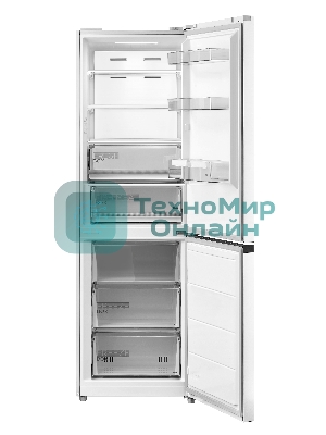 Холодильник Midea MDRB469MGF01I белый двухкамерный 223/123л морозилка снизу, No Frost
