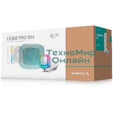 Система жидкостного охлаждения Deepcool LE360 PRO Wh ARGb Soc-AM5/AM4/1200/1700/1851 белый 4-pin 19-33dB Al 300W 1817gr Ret (R-LE360PRO-WHAMMC-G-1)