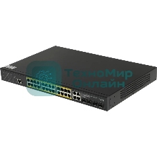 Коммутатор Cudy GS2028PS4-400W, 24×1 Гбит/с, 4×1 Гбит/с Combo (RJ-45/SFP)