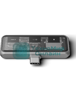USB-концентратор Satechi ST-HXRSDM, USB Type-C, microSD/USB Type-C, USB Type-C