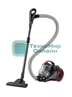 Пылесос Samsung VC15K4116VR/EV красный/черный, 390/1500 Вт, уборка сухая, пылесборник контейнер 1.3 л
