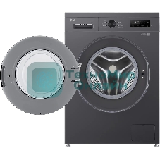 Стиральная машина LG F2Y1WS6J темно-серый, загрузка фронтальная 6,5 кг, 1200 об/мин., класс: A