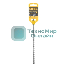 Бур по бетону Denzel цельная крестовая пластина, 8x215 мм, SDS PLUS
