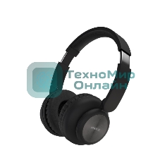 Беспроводные наушники Maxvi MHF-200BT черный, полноразмерные, Bluetooth, встроенный микрофон, до 15 ч