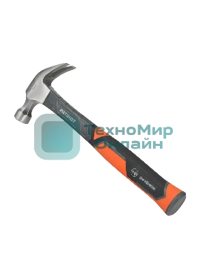 Молоток столярный Patriot СHF-450 с фиберглассовой рукояткой, 450г