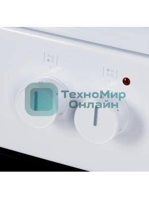 Плита электрическая Hansa FCEW53000 белый, конфорок 4 шт, духовка 68 л, 50 см x 85 см x 60 см